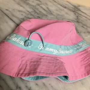 Tommy Bahama Kids Pink and Blue Bucket Hat